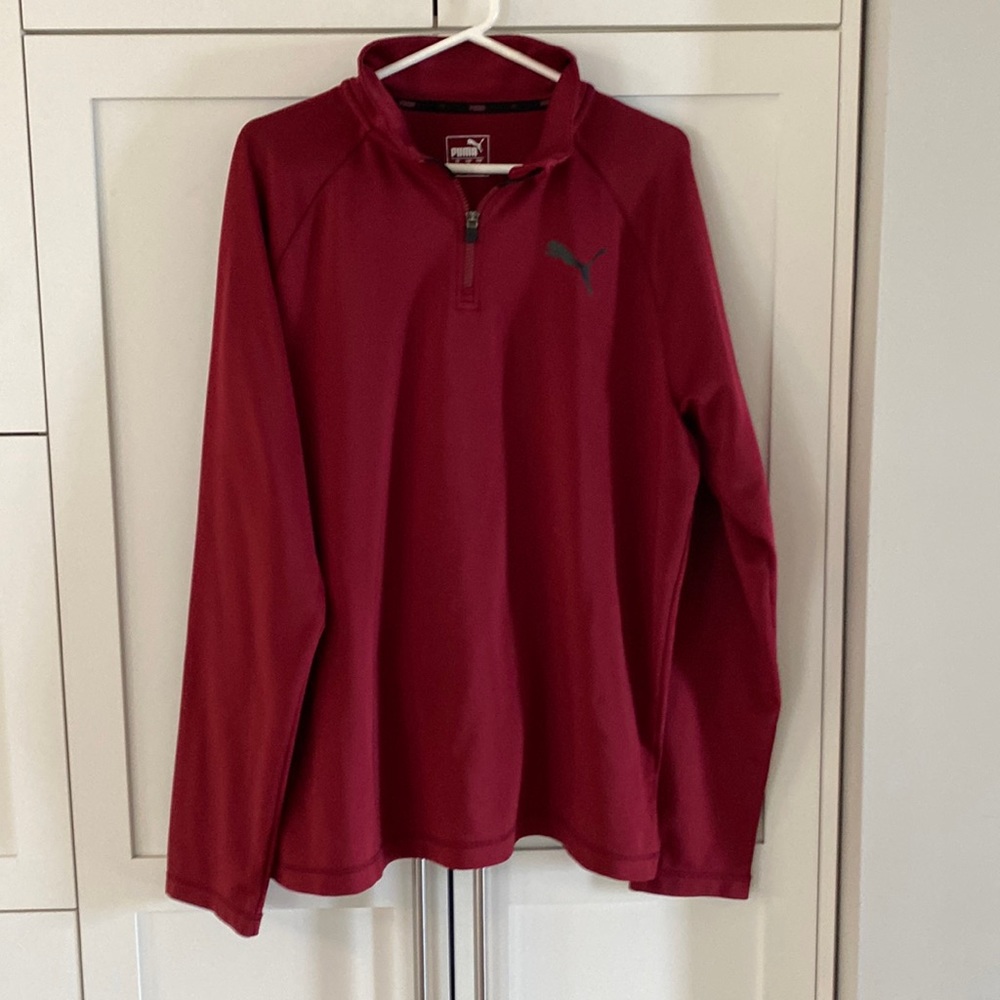 Puma Quarter Zip Golf Sweater